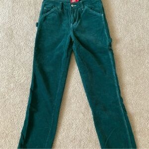 Dickies Forest Green Corduroy Carpenter Pants